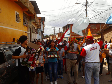 El San Juan volvió a bailar con la comunidad de Las Casitas