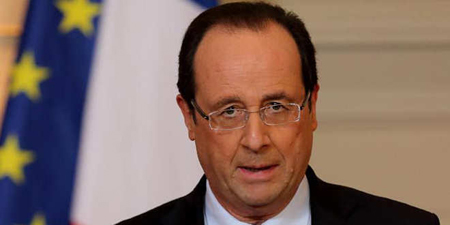 François Hollande, celebró este domingo una reunión de crisis tras el asesinato la víspera de dos periodistas franceses en Malí, cuatro días después de la liberación de cuatro rehenes franceses en esa misma región