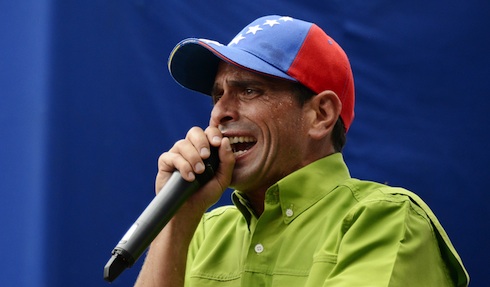 VENEZUELA-POLITICS-OPPOSITION-CAPRILES