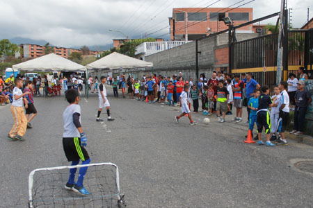 deporte, cultura y recreación marcaron la actividad de este fin de semana en la recta de Castillejo, en Guatire