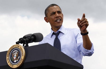 Barack Obama, en un discurso sobre Ucrania en el patio de la Casa Blanca en Washington