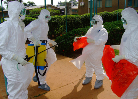 Los datos sobre el número de fallecimientos y casos de ébola en el país han sido proporcionados por el Ministerio de Sanidad e Higiene guineano