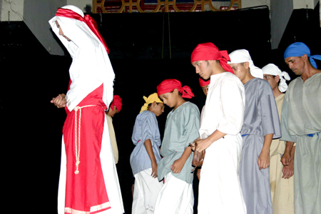 En Ocumare del Tuy, presentaron la pieza teatral Jesús de Nazaret