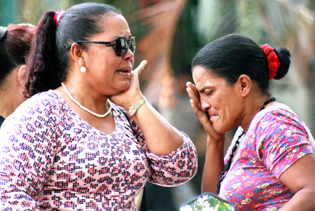 Los familiares de Rauseo acudieron a la morgue de Bello Monte para reclamar el cuerpo