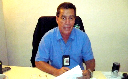 Comisario Omar Alcalá, director del Centro de Coordinación Policial del municipio Brión, Polibrión