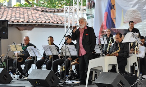 El maestro Ángelo Pagliuca y a todo su Big Band de las Américas, tuvieron una presentación inolvidable