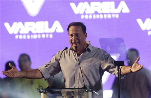 Varela, ahora presidente electo, invitó al mandatario venezolano Nicolás Maduro a su toma de posesión y reiteró que buscará restablecer las relaciones con el gobierno de Caracas. (Foto AP)