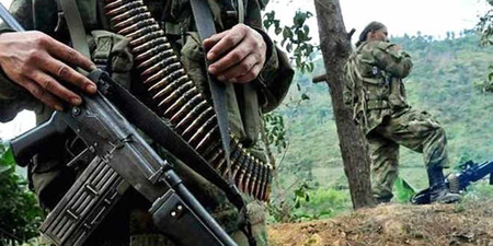 Los grupos guerrilleros FARC y ELN iniciaron ayer un alto el fuego unilateral en Colombia.