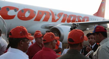 Nicolás Maduro Moros, aterrizó la tarde de este jueves en el aeropuerto Las Flecheras, en el estado Apure
Agencias