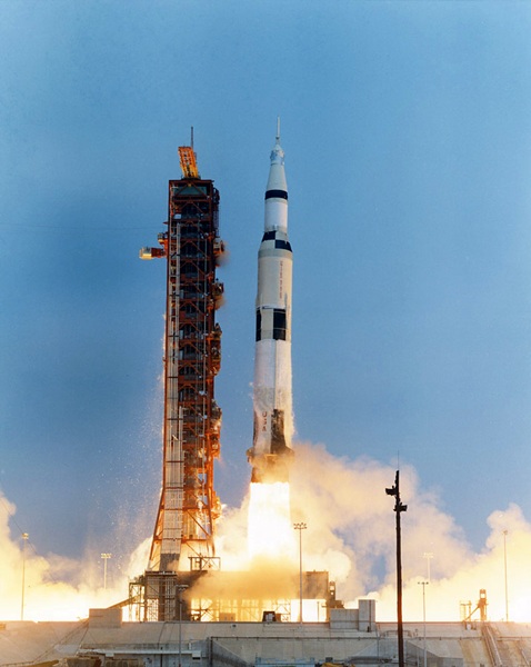 Despegue del Apolo 13, el 11 de abril de 1970. | DA