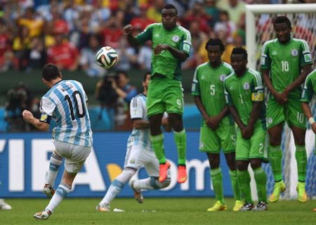 Impresionante gol de tiro libre de Messi
AFP / Pedro Dugarte