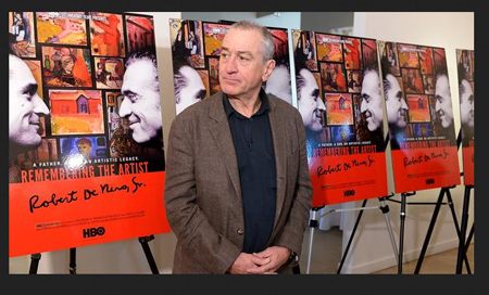 La afición por el fútbol que siente Robert De Niro es tal que el pasado jueves le llevó incluso a dejar a un lado el rodaje de la película en la que se encuentra trabajando en Brooklyn