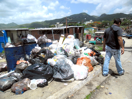 La regularización de la recolección de la basura es la principal problemática por resolver