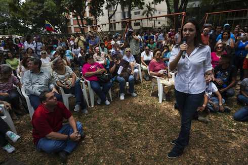 Es hora de avanzar en nuestra lucha" contra "esta pesadilla", dijo María Corina Machado