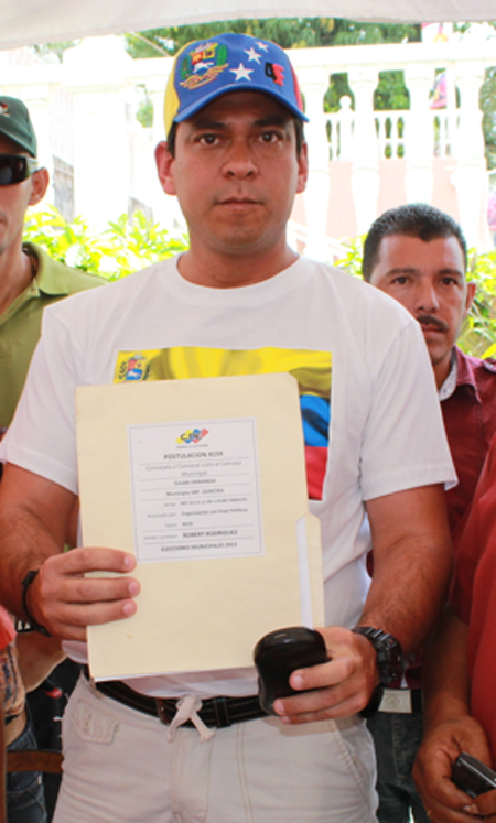 Robert  Rodríguez reconoció el trabajo por Zamora que realiza la alcaldes Oquendo.