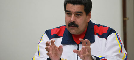 Maduro se encadenó ayer desde Barquisimeto