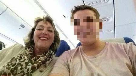 Ultima selfie de una madre y su hijo antes de fallecer