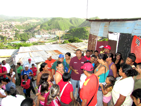 Hacen diagnóstico de necesidades
en el barrio La Guairita de Guarenas