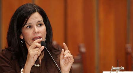 Gabriela Ramírez, desestimó la denuncia introducida a la Fiscalía por Lilian Tintori y la alcaldesa de San Cristóbal, Patricia de Ceballos