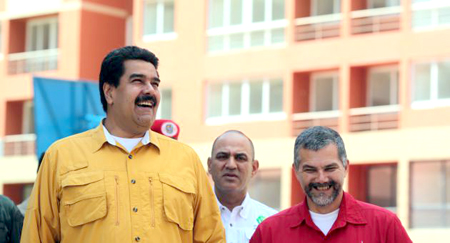 Nicolas Maduro Moros, estuvo presente en la inauguración de Ciudad Tiuna, en Caracas.