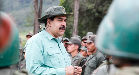 El presidente Maduro afirmó en un acto con militares en los Valles del Tuy, que la paz es el escenario donde florecerá el socialismo como una nueva civilización verdaderamente humana.PRENSA PRESIDENCIAL