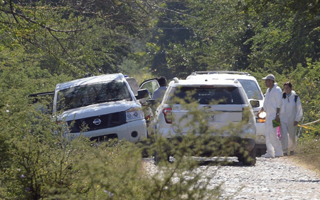 Al menos 13 cadáveres fueron hallados en una fosa clandestina encontrada en el pueblo mexicano de Zitlatla, en el violento estado de Guerrero (sur)AFP