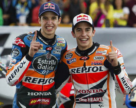 Los hermanos Márquez hicieron historia en el Campeonato Mundial de Motociclismo