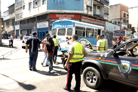 Funcionarios de Poliplaza implementaron desde esta semana  Corredores Viales, destinados al descongestionamiento del centro de la ciudad