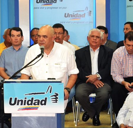 “La ‘candidaturitis’ es un juego que la oposición no se puede permitir”, señaló Jesús "Chúo" Torrealba.ARCHIVO