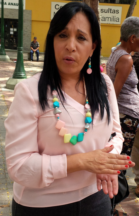 Flavia Martineau, diputada y abogada por el partido Primero Justicia ante el Consejo Legislativo del estado bolivariano de  Miranda