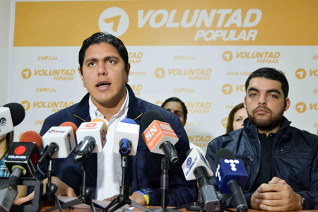 Lester Toledo, integrante de Voluntad Popular en Zulia, llamó a corregir las fallas antes de realizar las elecciones primarias