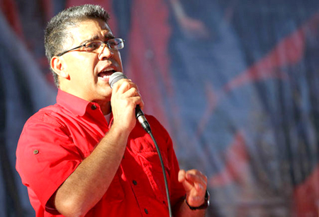 Jaua llamó en adelante a hacer una campaña interna de altura, sin descalificaciones en el proceso de primarias del PSUV, previsto para el 28 de junio.