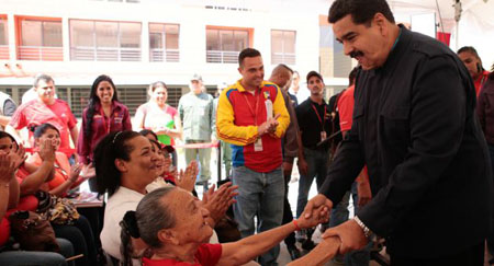 El presidente Maduro, hizo un llamado al pueblo a incrementar los esfuerzos en la autoconstrucción de viviendas en todo el país.PRENSA PRESIDENCIAL