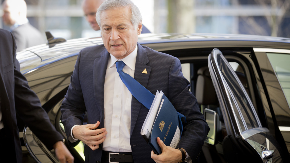 THE HAGUE, NETHERLANDS - MARCH 24:  Heraldo Munoz of Chile arrives for the opening session of the at the 2014 Nuclear Security Summit on March 24, 2014 in The Hague, Netherlands. The Nuclear Security Summit, held March 24-25, will be attended by world leaders and is aimed at preventing nuclear terrorism. (Photo by Evert-Jan Daniels - Pool/Getty Images)