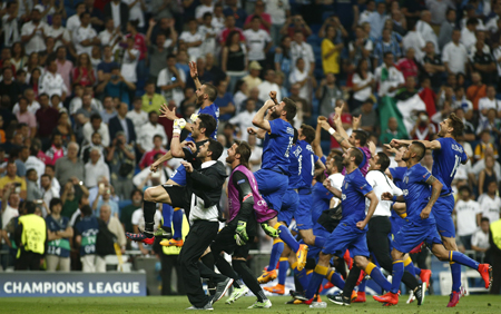 Todo Juventus celebró la victoria
AP / Oscar del Pozo