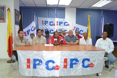 Directiva del IPCN que visitó la ciudad de Guatire y tuvo un encuentro con los medios de comunicación de la zona