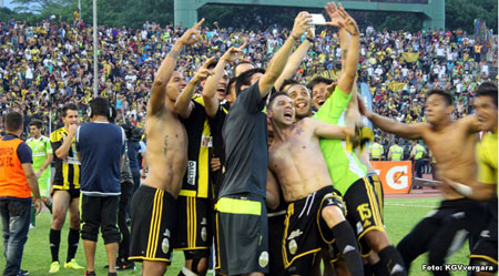 Apoteosis total del Táchira en el estadio Olímpico de la UCV el domingo