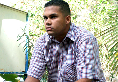 Carlos Díaz, dijo que su sobrino estudiaba segundo año de bachillerato en la Unidad Educativa  Vargas II en Montalbán.