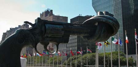 Cuatro miembros del Consejo de Seguridad de la ONU (China, Rusia, Jordania y Venezuela) rechazaron firmar el tratado de la ONU sobre comercio de armas