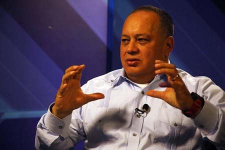 Diosdado Cabello: “Comparando los resultados de ambas primarias, de cada 10 diputados el PSUV ganaría ocho”.CORTESIA / WINSTON BRAVO