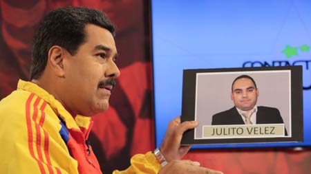 El presidente Maduro dijo que en las próximas horas  el ministro de Interior y Justicia, Gustavo González López ofrecerá una rueda de prensa con más detalles sobre la detención de Julio Vélez.PRENSA PRESIDENCIAL