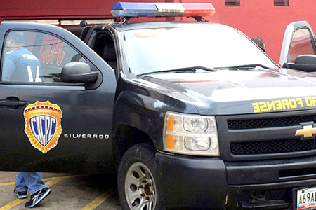 El cuerpo sin vida del taxista Chaurán Marcano fue llevado a la morgue de Valles del Tuy