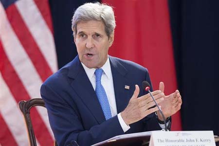 "A medida que se acercan las elecciones legislativas, el diálogo político será importante en el país”, dijo Kerry en un comunicado.