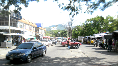 En la gráfica un aspecto de la zona de El Samán, desde donde piden mayor seguridad