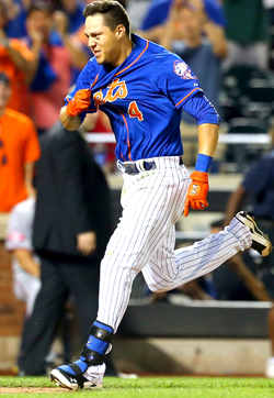 El jugador de cuadro venezolano fue ovacionado por los aficionados de los Mets de Nueva York