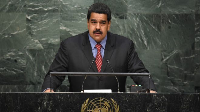 Antes de su intervención en la ONU el domingo, Maduro dijo habló con periodistas y confirmó que Timochenko viajó en avión oficial.