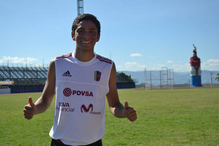 Fenómeno se ha sentido muy bien en el módulo de la Vinotinto Sub 20
Foto Vinotinto Sub 20