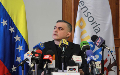 Tarek William Saab reiteró que Venezuela “jamás ha deportado a refugiados colombianos”.