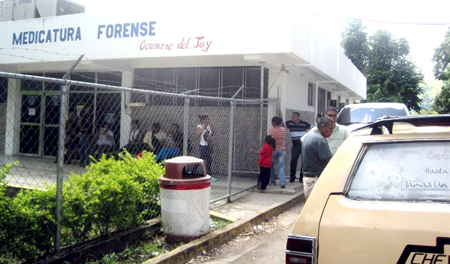 El cadáver de Echenique Espinoza fue llevado a la morgue de Ocumare del Tuy
