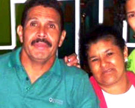 Los esposos Ríos fueron asesinados a disparos por los antisociales que los secuestraron la noche del pasado viernes.